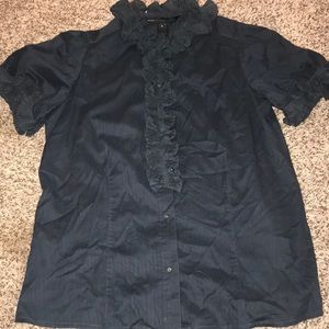Marc By Marc Jacobs Tops - Marc Jacobs size 6 top navy blue Marc By Marc Jacobs Tops - Marc Jacobs size 6 top navy blue